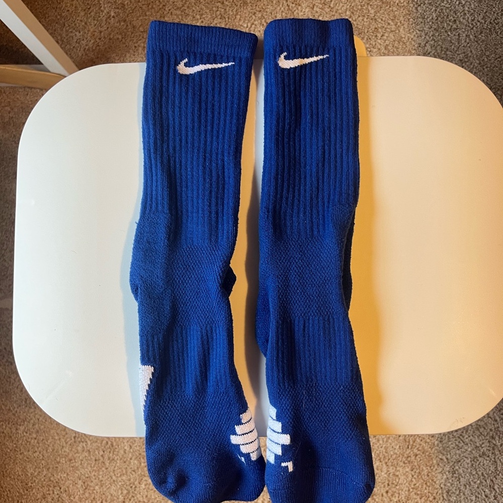 Nike Elite Socks - Royal Blue/White
